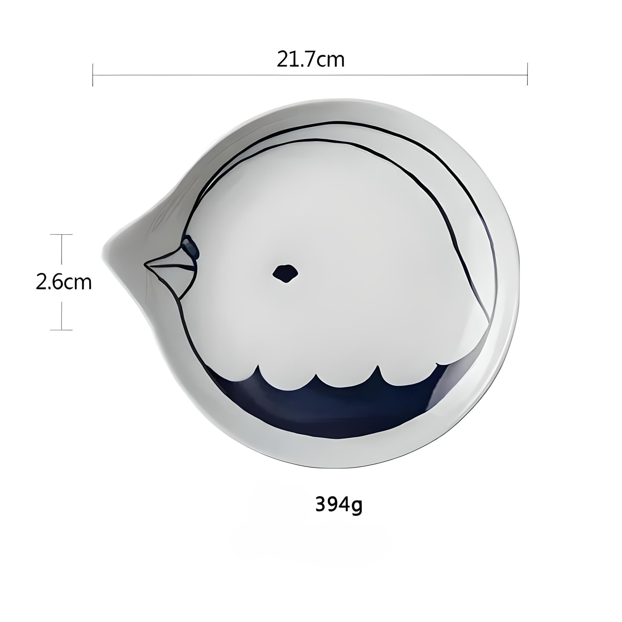 Japanese Cartoon Snack Plate - KITCHUNI