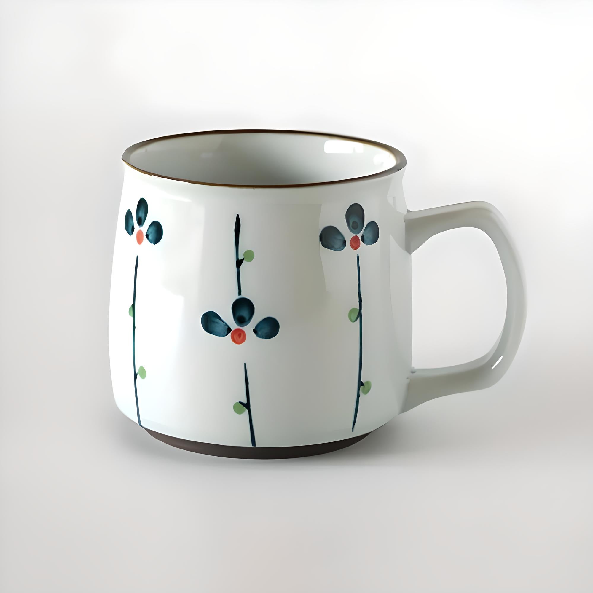 Hand-painted Unique Japanese Style Cup