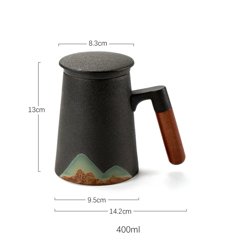 Summit Acend Mug With Infuser 400ml - KITCHUNI