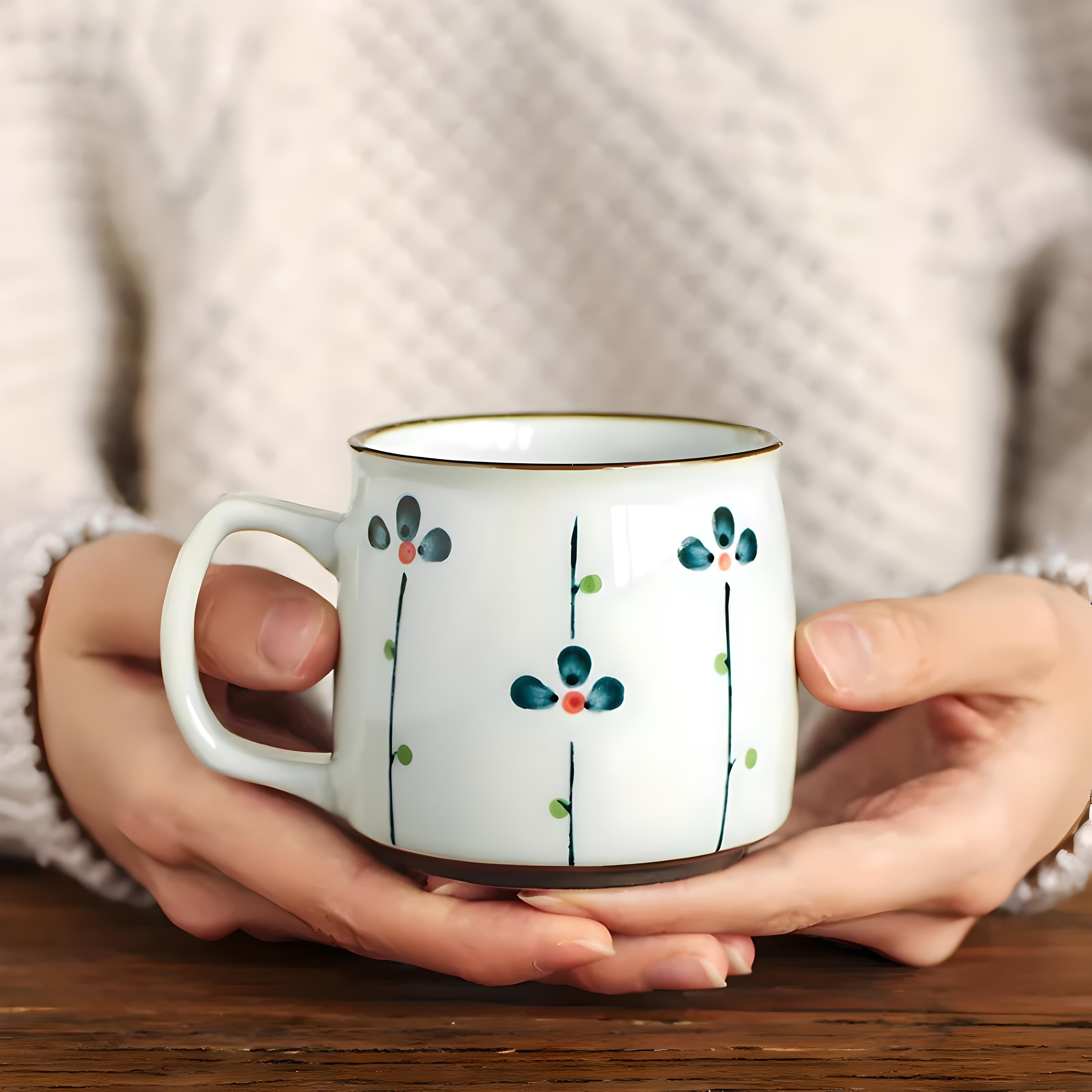 Hand-painted Unique Japanese Style Cup