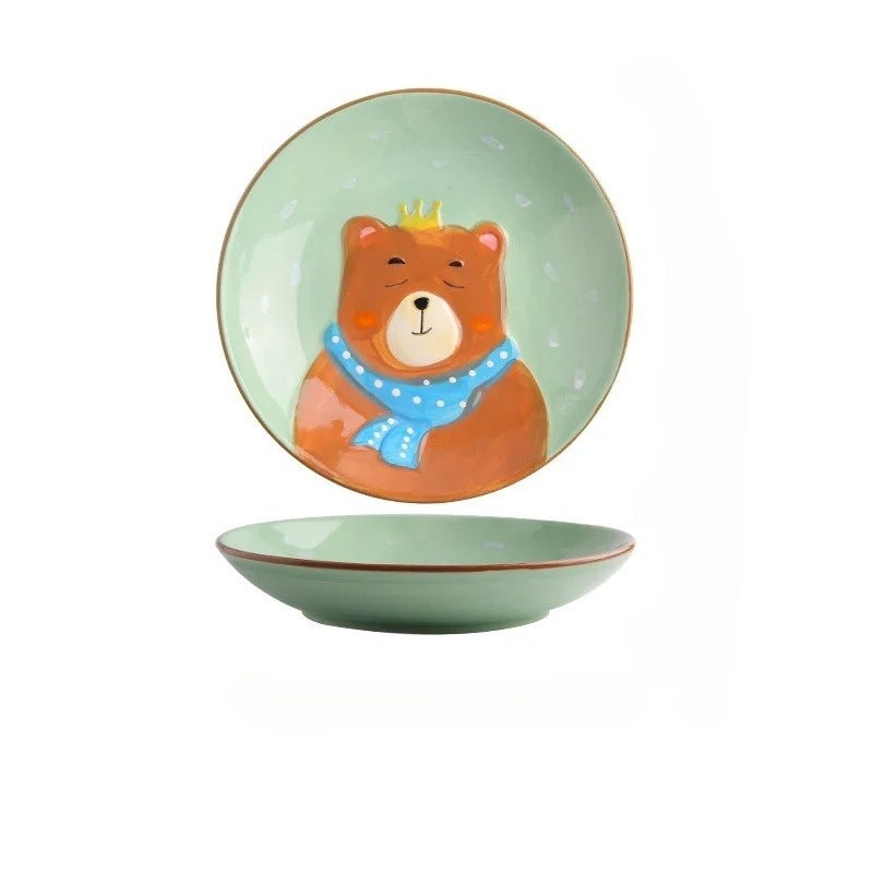 Hand Painted Animal Tableware