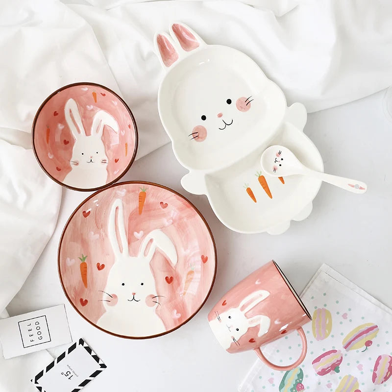 Hand Painted Animal Tableware