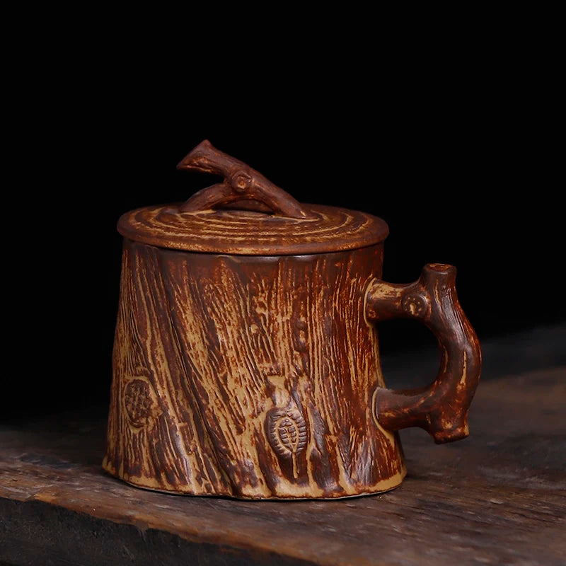 Tree Stump Mug 230ml - KITCHUNI