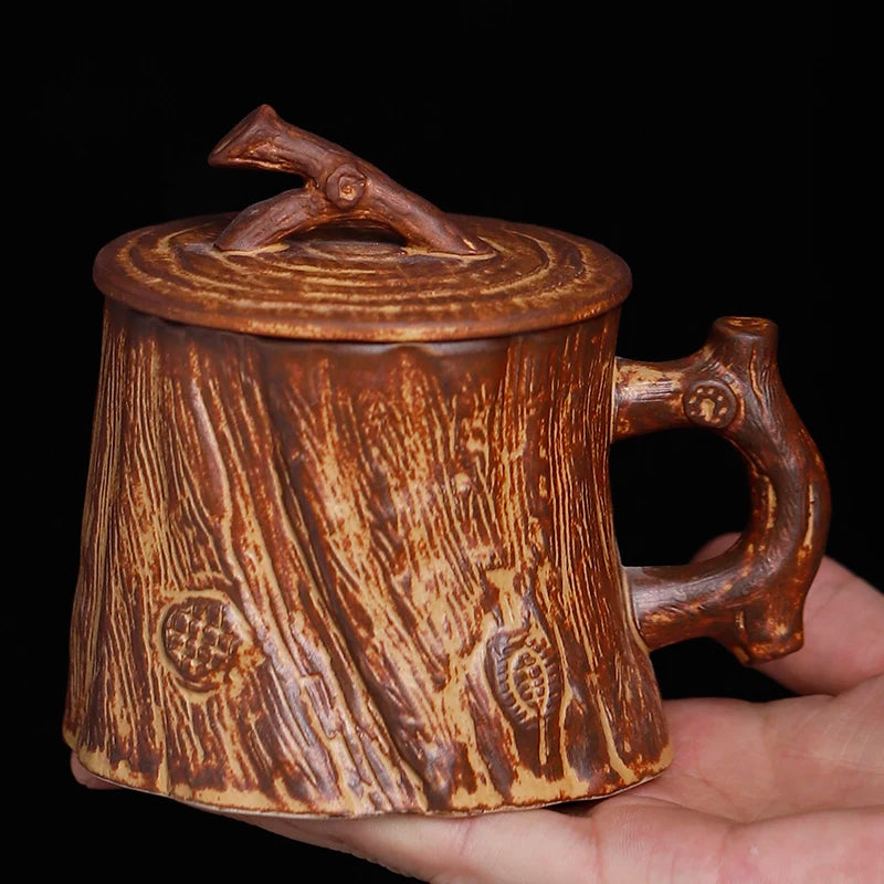 Tree Stump Mug 230ml - KITCHUNI