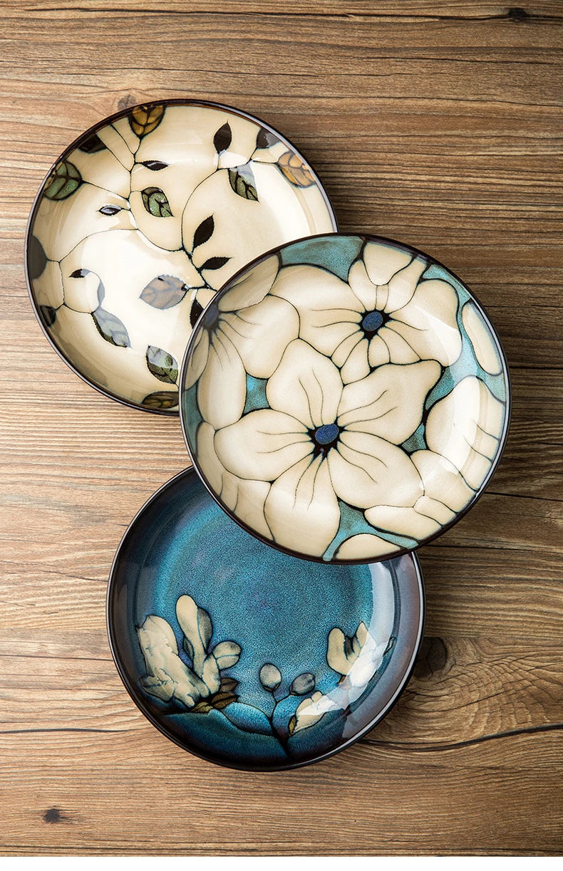 Floral Blossom Plate - KITCHUNI