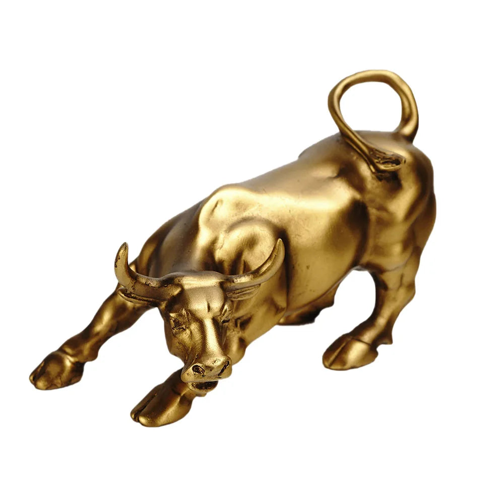 Wall Street Bull OX Statue - KITCHUNI