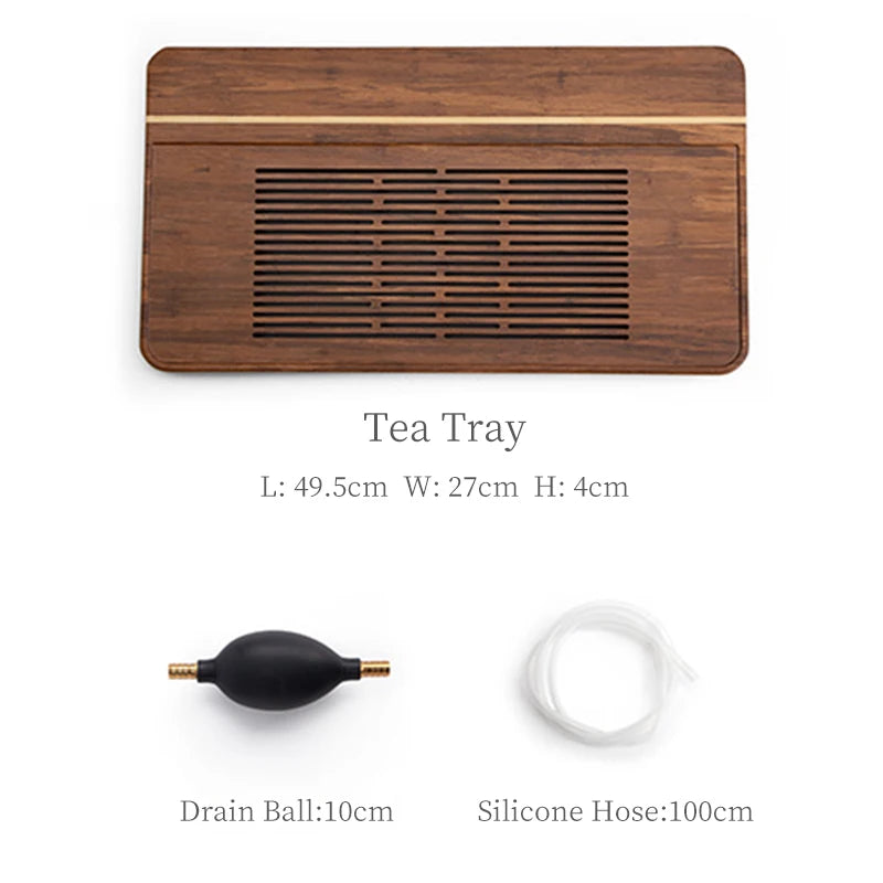 Bamboo Tea Tray - KITCHUNI