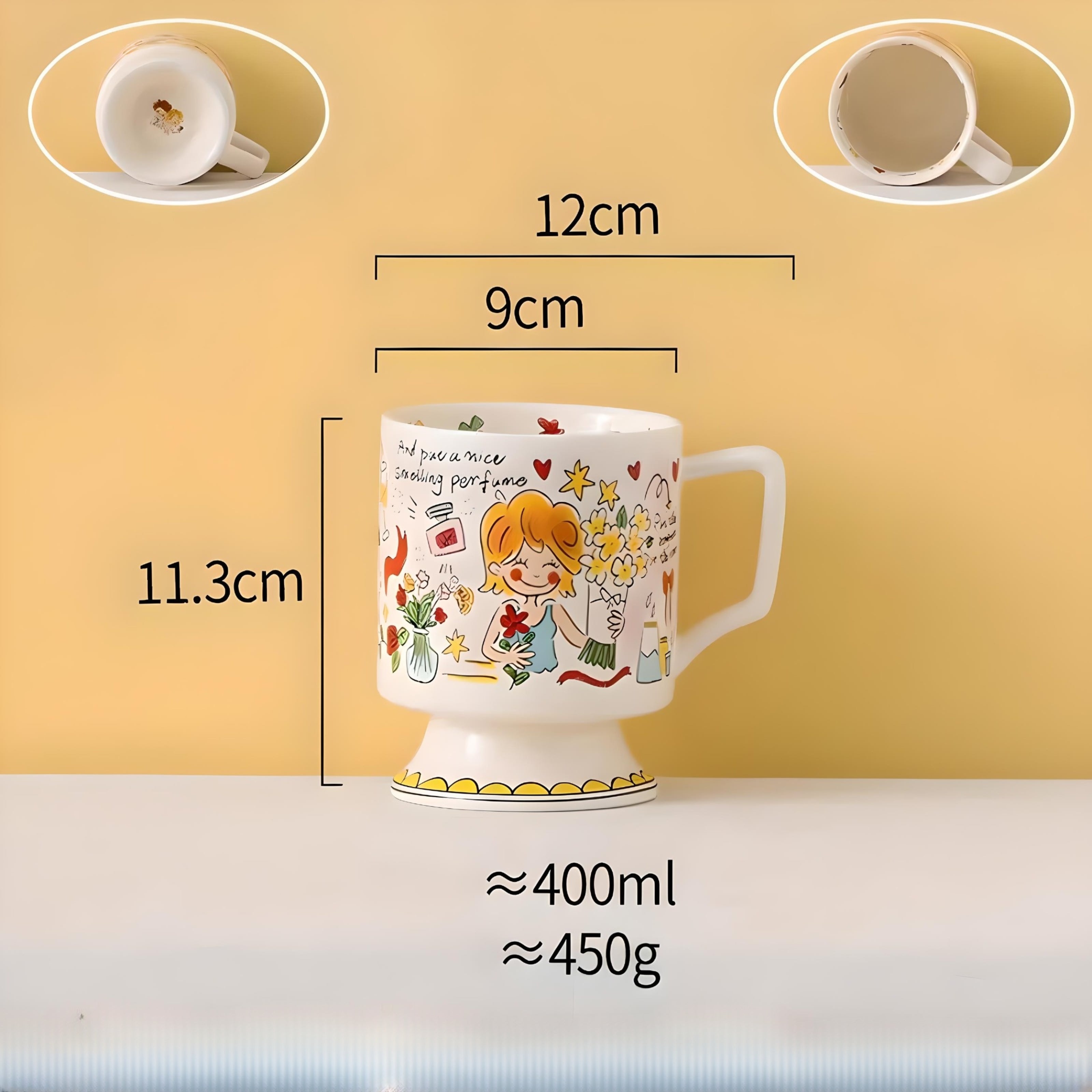 Shoreline Sweeties Mug 400 ml - KITCHUNI