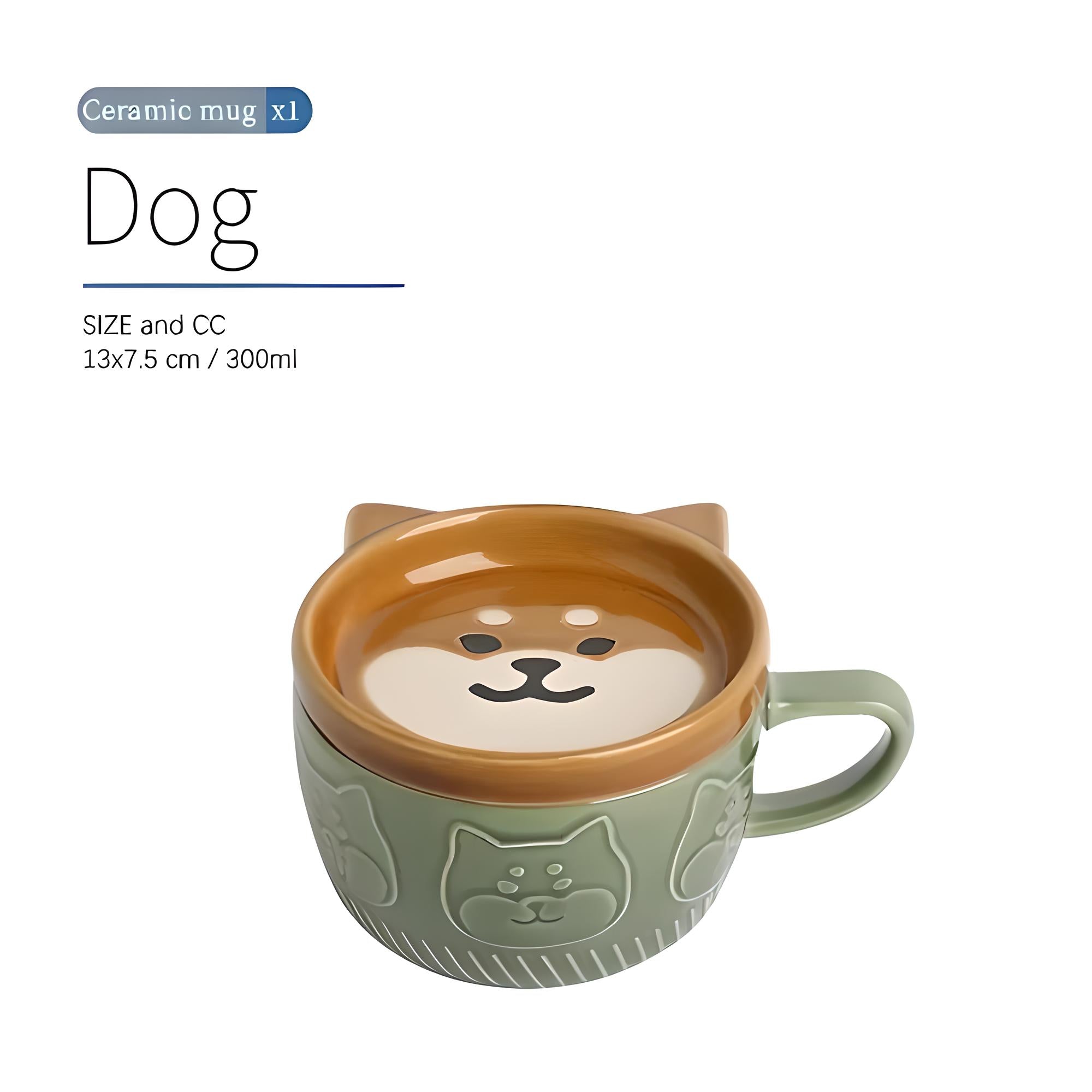 Fur Friends Mug - KITCHUNI