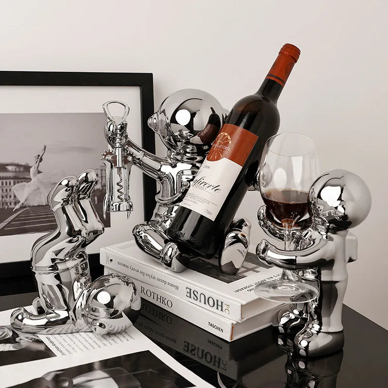 Space Explorer Wine Rack - KITCHUNI