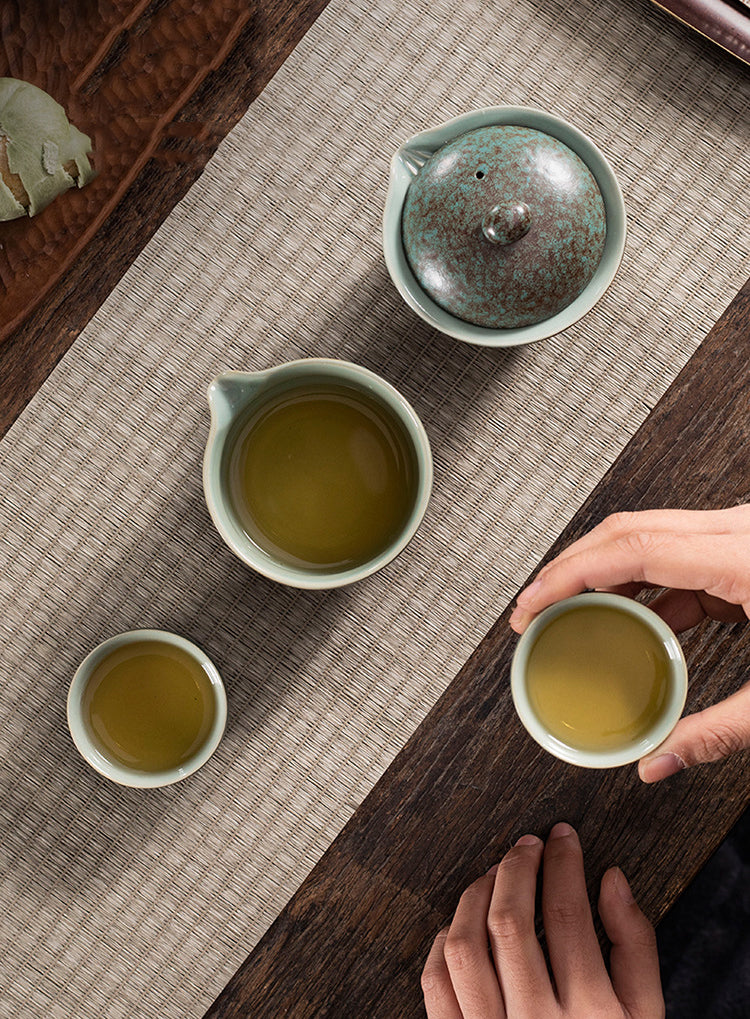 Gaiwan Portable Ceremony Tea set - KITCHUNI