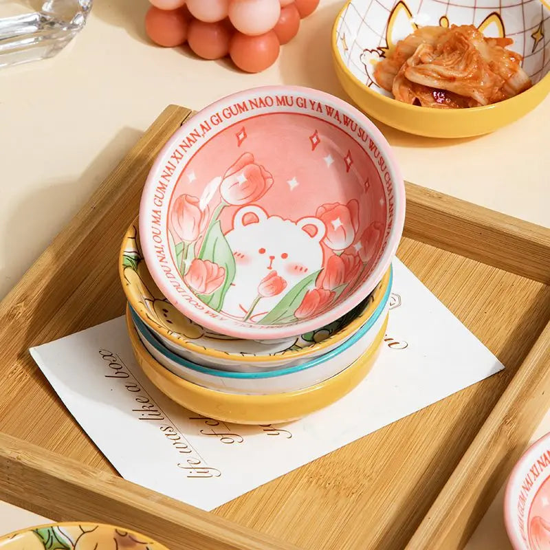 Cute Animal Plates - KITCHUNI