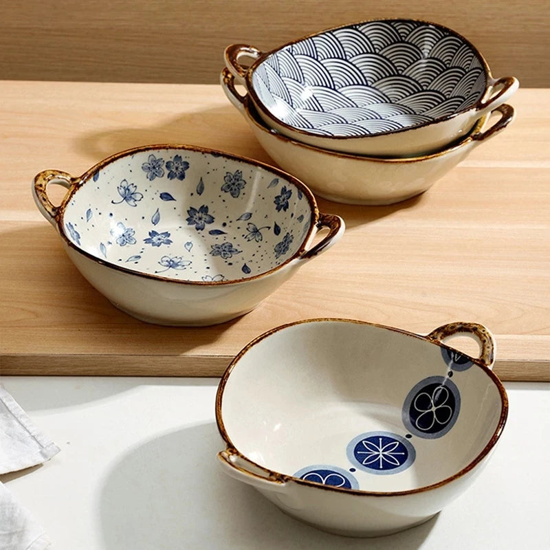 Japanese Style Bowl Floral - KITCHUNI