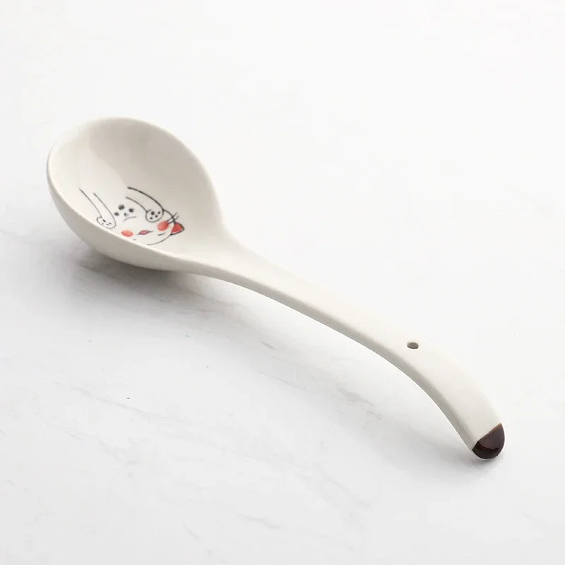 Japanese Lucky Cat Spoon - KITCHUNI