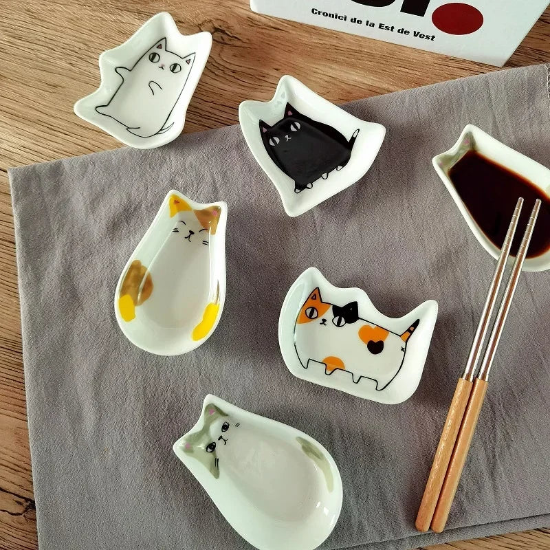 Tiny Animal Plates 5 PC Set - KITCHUNI