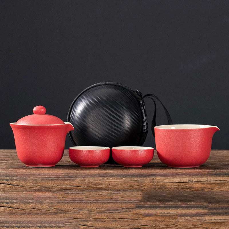 Gaiwan Portable Ceremony Tea set - KITCHUNI