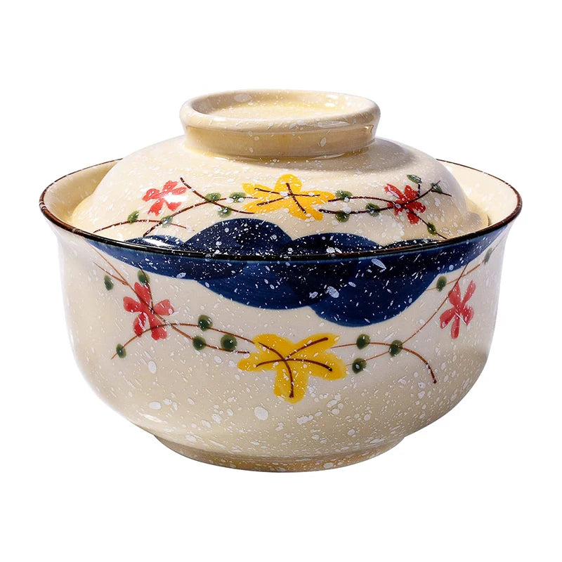 Tranquil Waters 6.5 inch Bowl With Lid - KITCHUNI