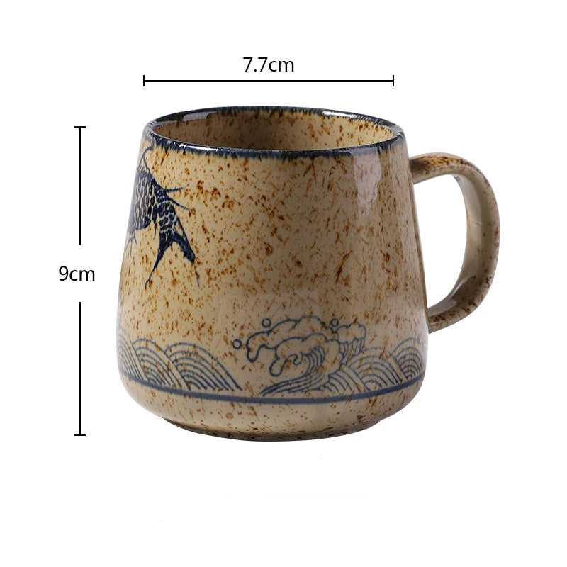 Japanese Retro Style Mug - KITCHUNI