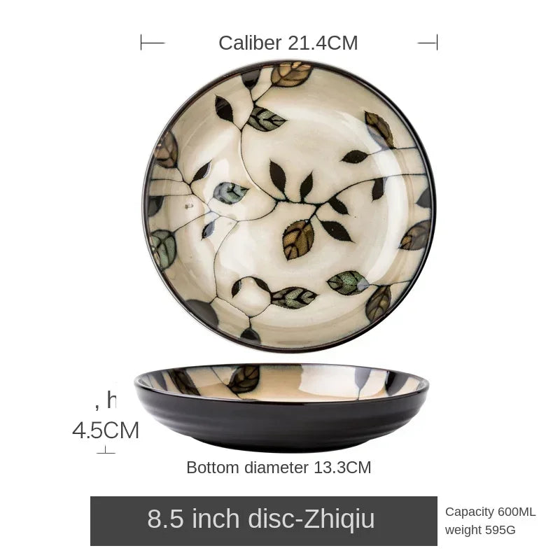 Floral Blossom Plate - KITCHUNI