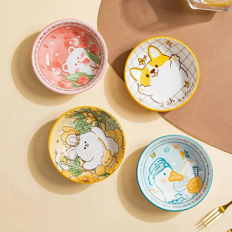 Cute Animal Plates - KITCHUNI