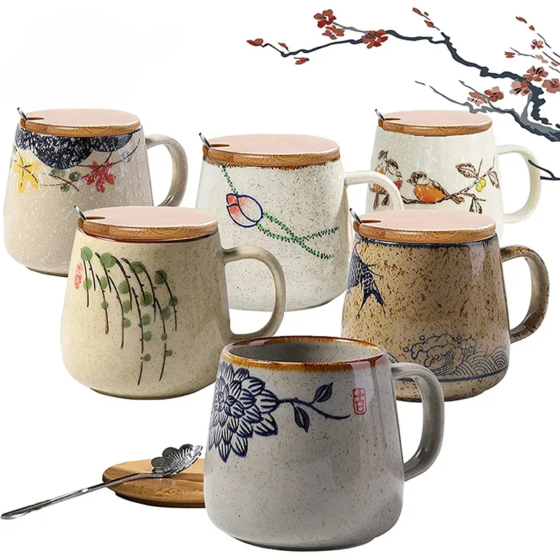 Japanese Retro Style Mug - KITCHUNI